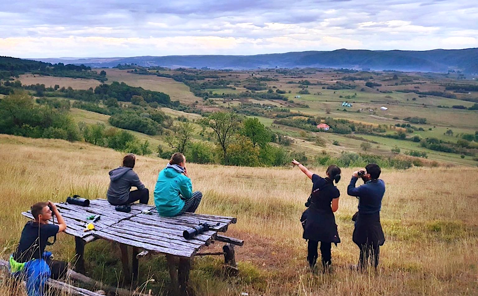 The valley allows long-term monitoring of the effects of management on diversity of grassland flora and associated species.