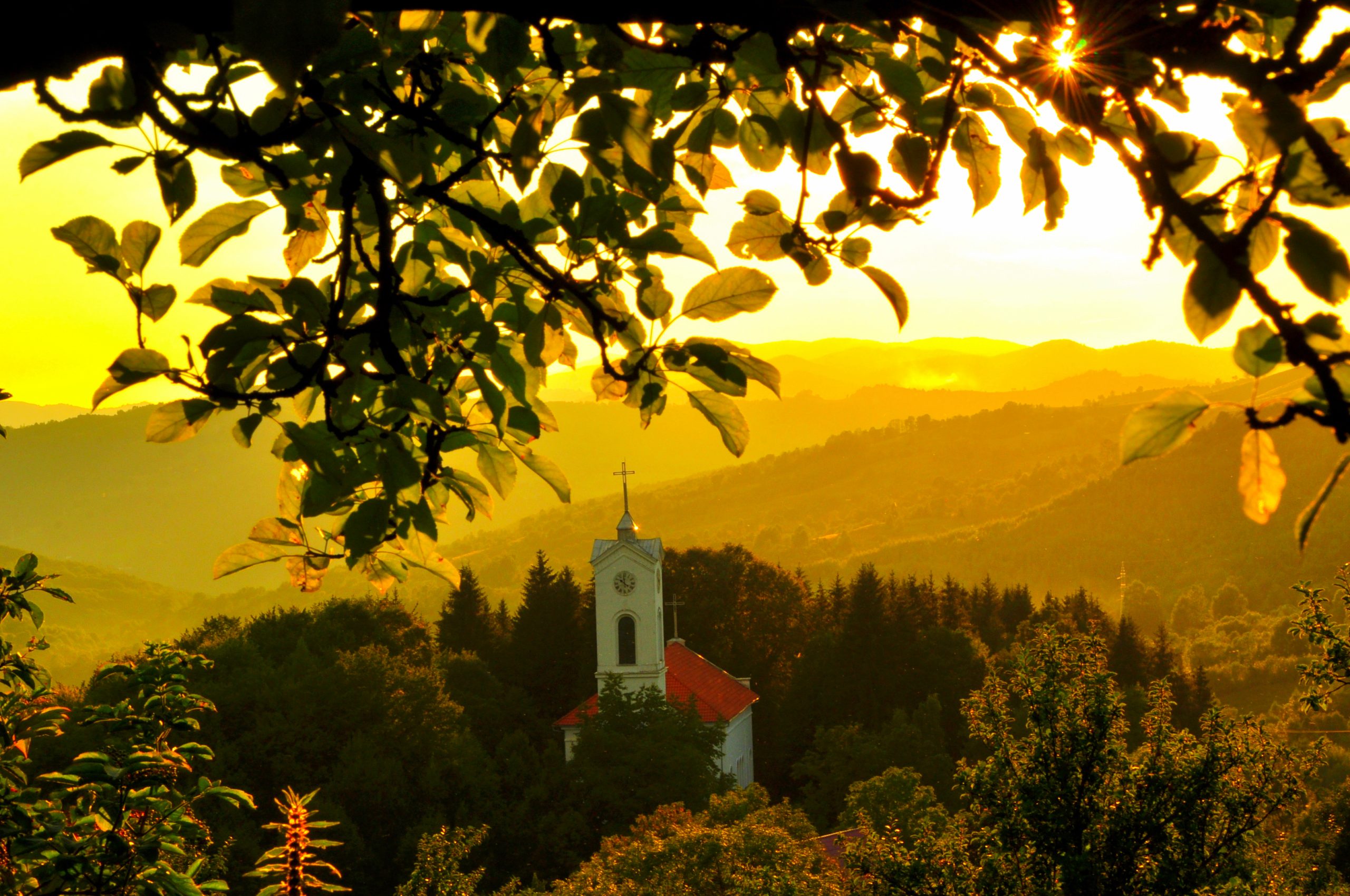 A Catholic church in Rosia Montana, which is one of many religious structures that would have been affected by the project.